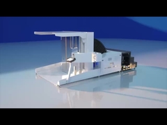 3 ডোজেল পিল টার্নিং মেশিন কাগজ জগিং প্যালেট খাওয়ানো